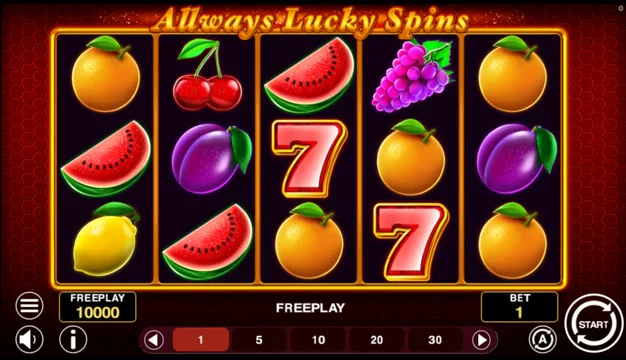 Real Allways Lucky Spins demo frame 1