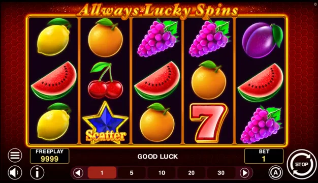 Real Allways Lucky Spins demo frame 2