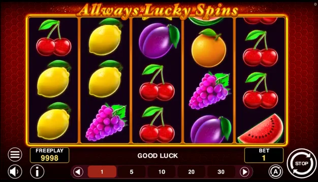 Real Allways Lucky Spins demo frame 3